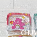 現貨🇰🇷韓國大創 彩虹熊化妝包 收納包 耳機包 小包 9款色-規格圖2