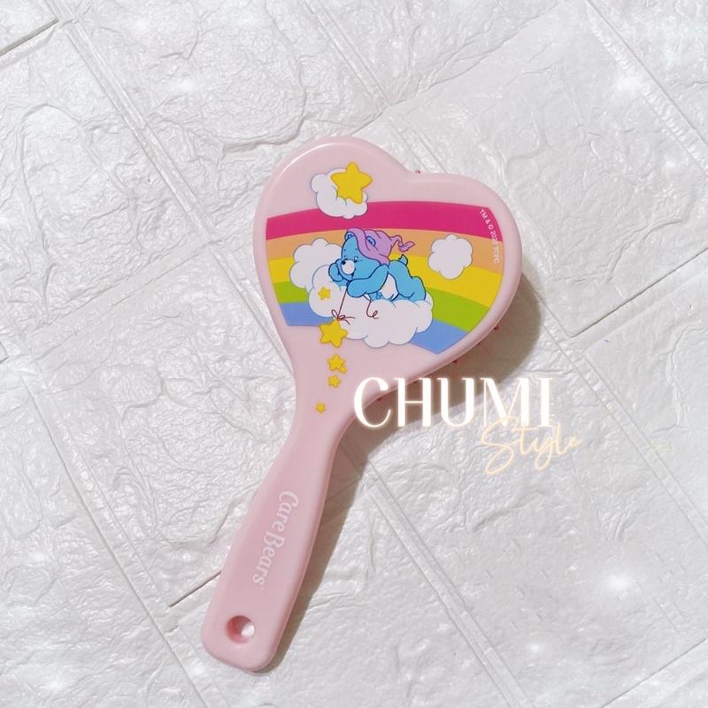 現貨❤️ 彩虹熊 Carebears周邊商品 鏡子 梳子 氣墊梳子 隨身鏡-細節圖5