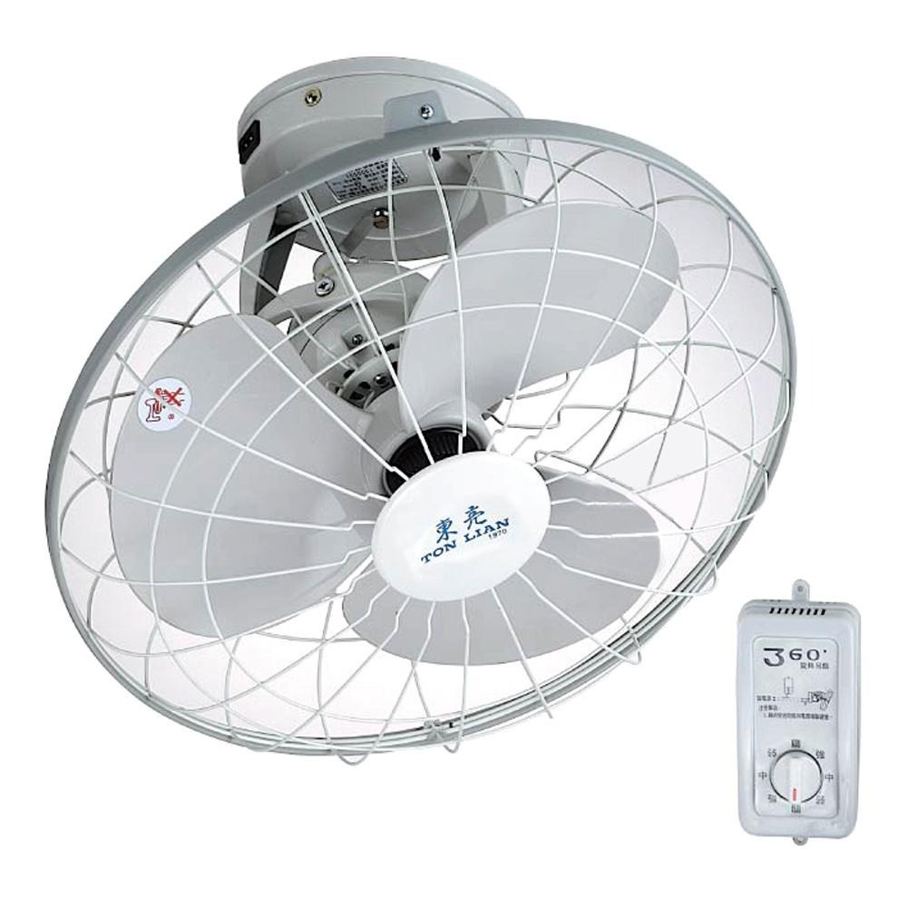 【東亮牌】16吋360度天花板旋轉循環吊扇S-16360-細節圖2