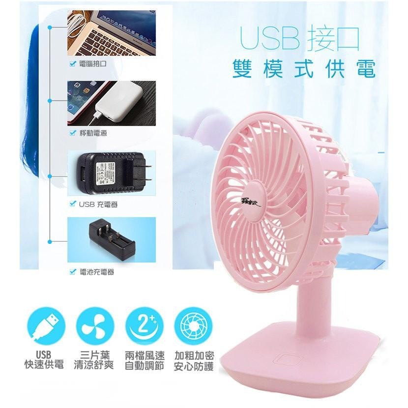 全新庫存品【羅密歐】4吋自動旋轉強速風扇 EF-0408-細節圖3