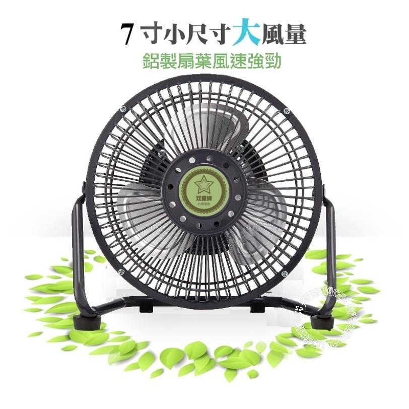 雙星復古 7吋風扇TS-747-細節圖5