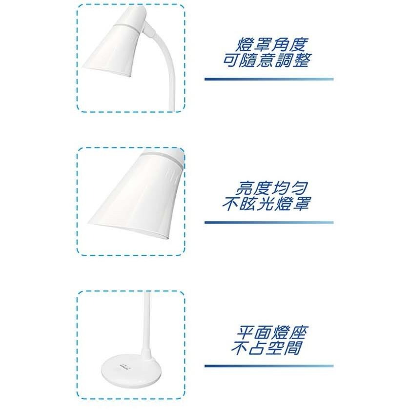 【SANLUX台灣三洋】LED護眼檯燈SYKS-01/SYKS-02台灣製造-細節圖2