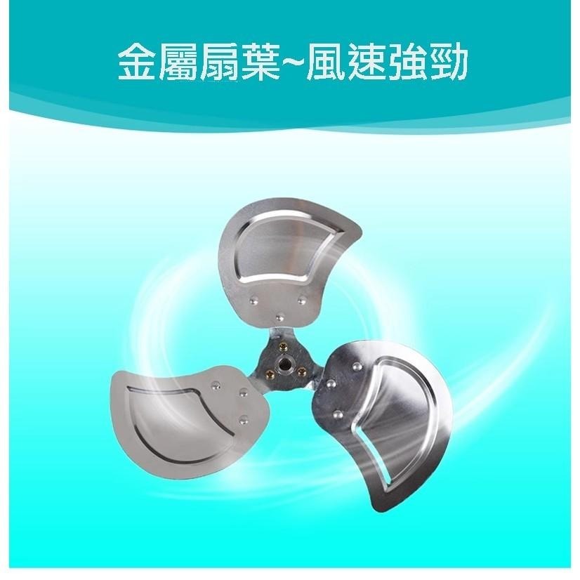 【金展輝】14吋擺頭工業桌扇A-1401-細節圖5