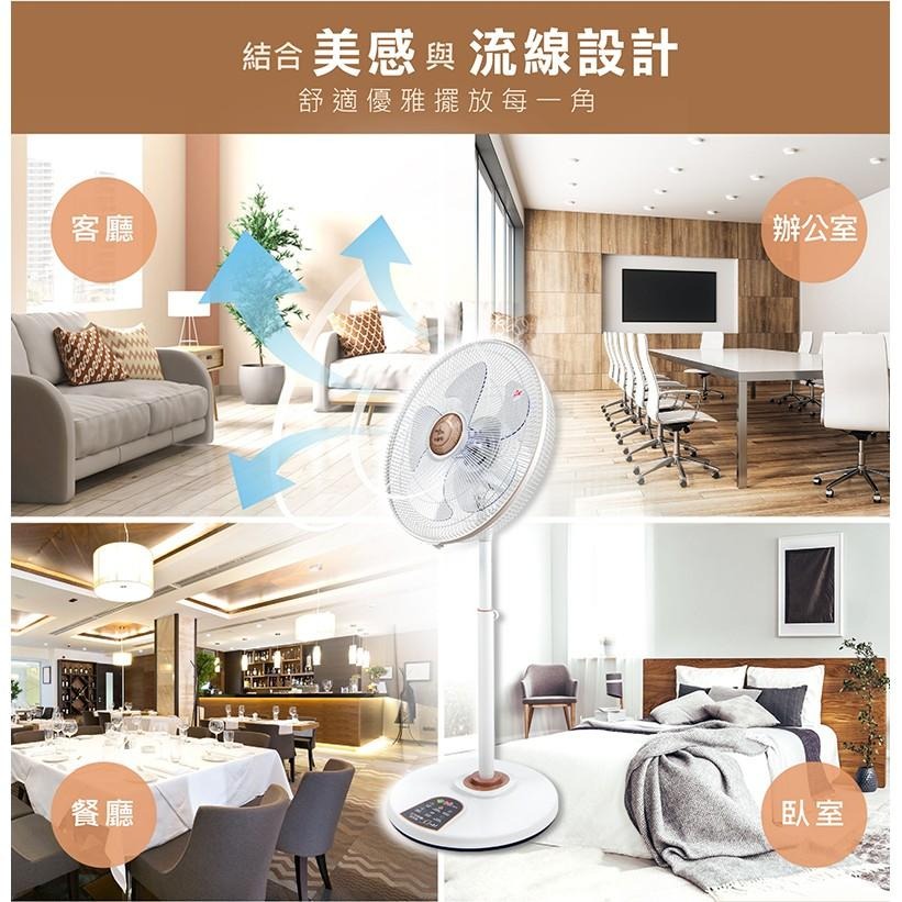 【伊娜卡】16吋DC變頻風扇ST-1698-細節圖3