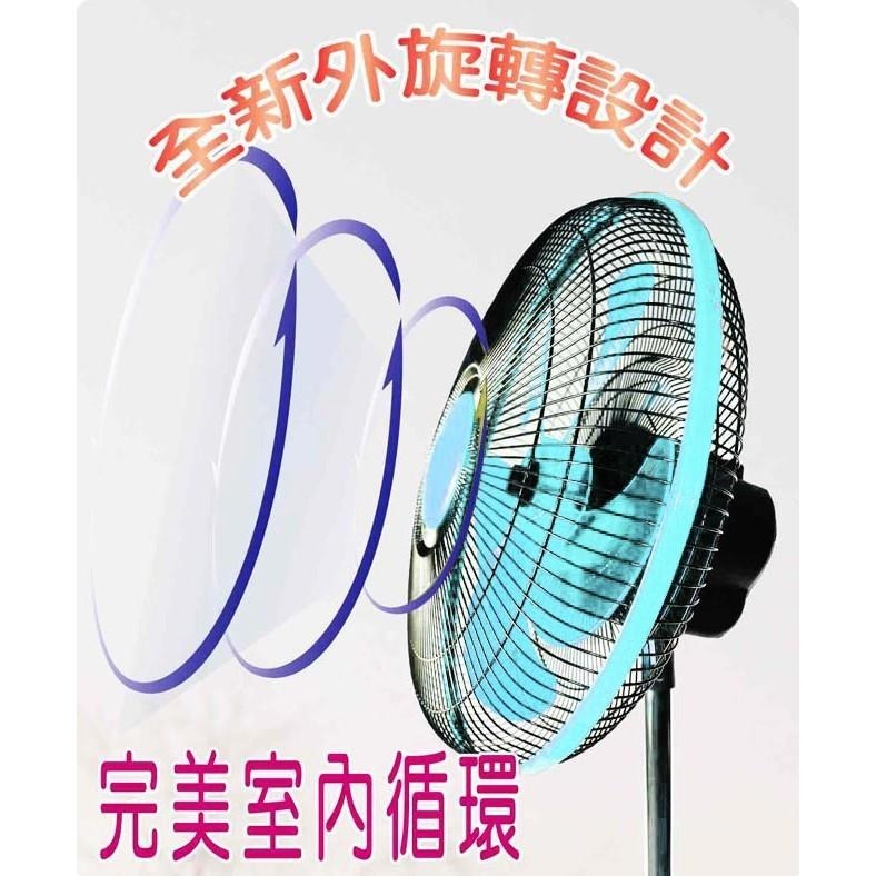 【金展輝】14吋工業立扇A-1411-細節圖3