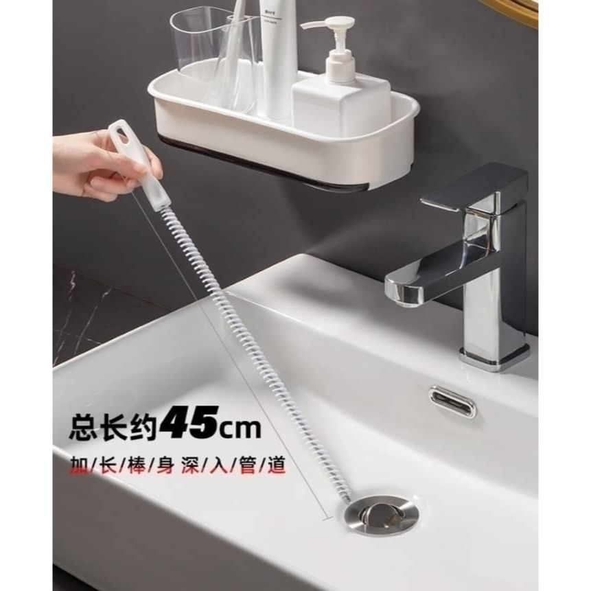 (預購商品6/14結單)管道疏通器毛髮清理防堵神器(4入)-細節圖11