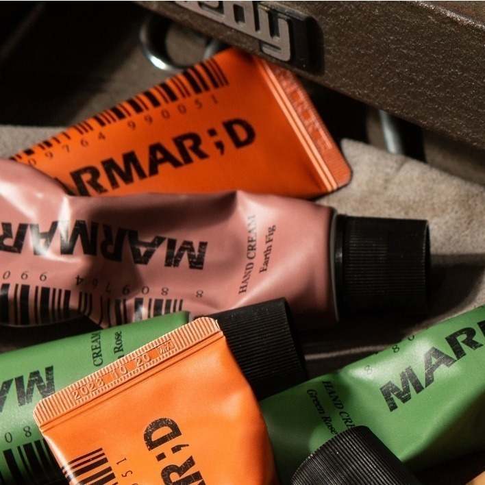 MARMAR D 綠玫瑰 山林檜木 無花果 木質皮革 花卉小舖 佛手柑 護手霜-細節圖4