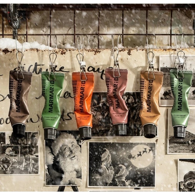 MARMAR D 綠玫瑰 山林檜木 無花果 木質皮革 花卉小舖 佛手柑 護手霜-細節圖5