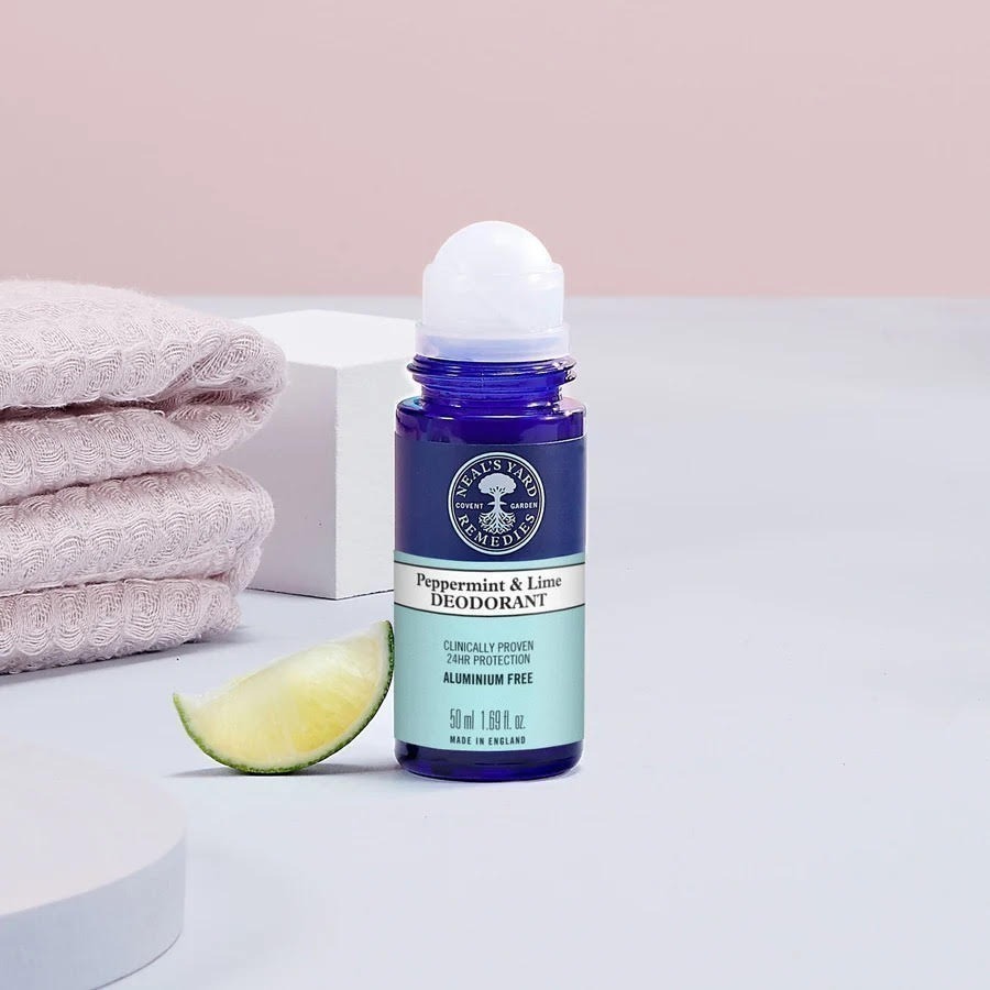 Neal＇s Yard Remedies 薄荷萊姆體香滾珠 玫瑰天竺葵體香滾珠-細節圖3