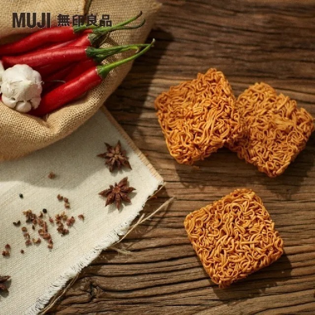 MUJI 無印良品 即食迷你拉麵 雞汁風味  麻辣風味 柚子鹽風味 韓式泡菜風味 薄醬油風味-細節圖2