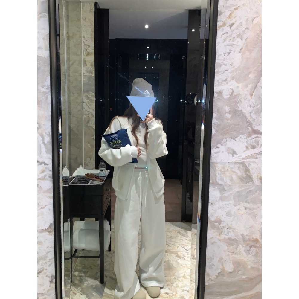 進入10月了，接下來的天氣🍂懶人穿搭連帽外套/內搭/休閒棉褲-細節圖2