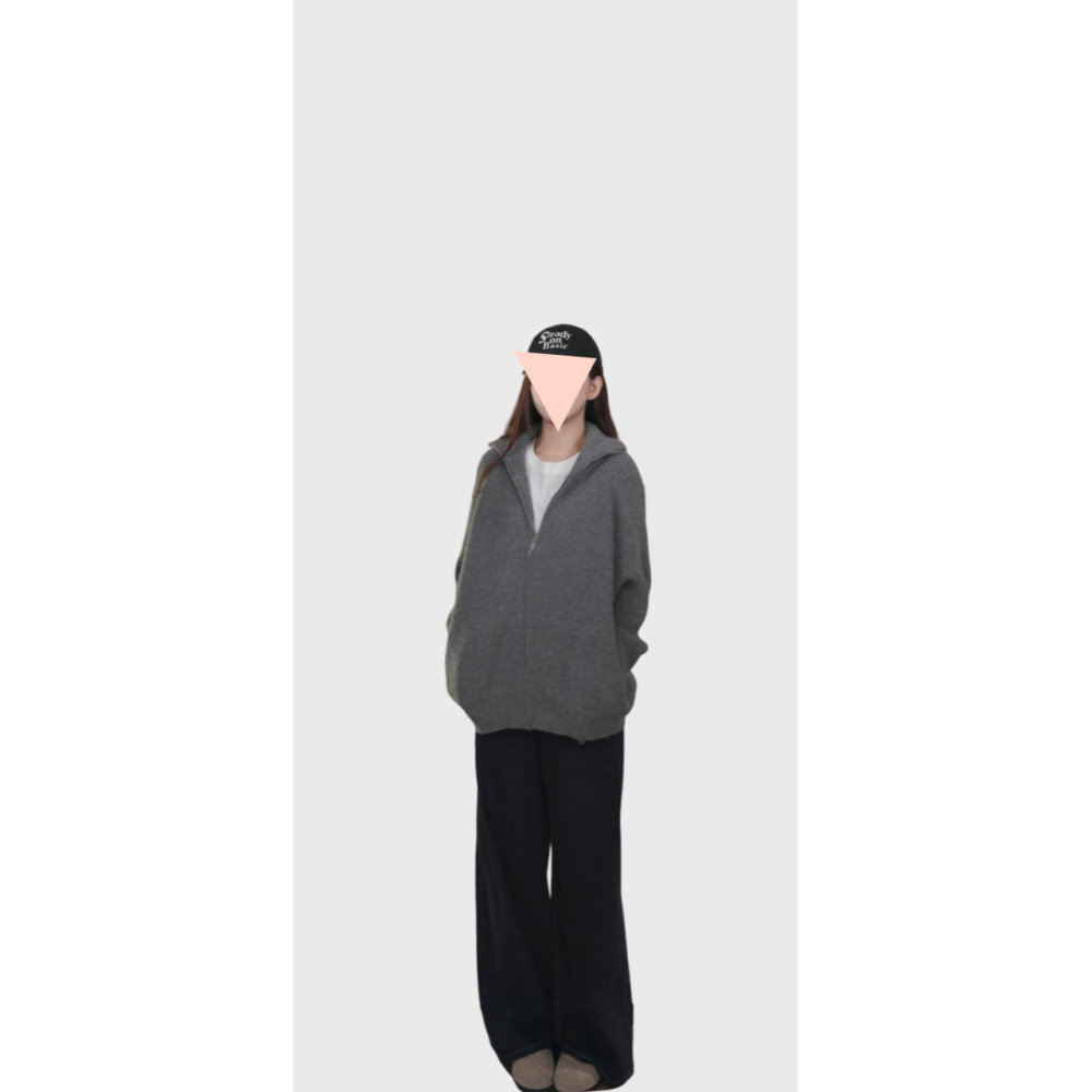 進入10月了，接下來的天氣🍂一股濃郁慵懶感高領針織外套-細節圖4