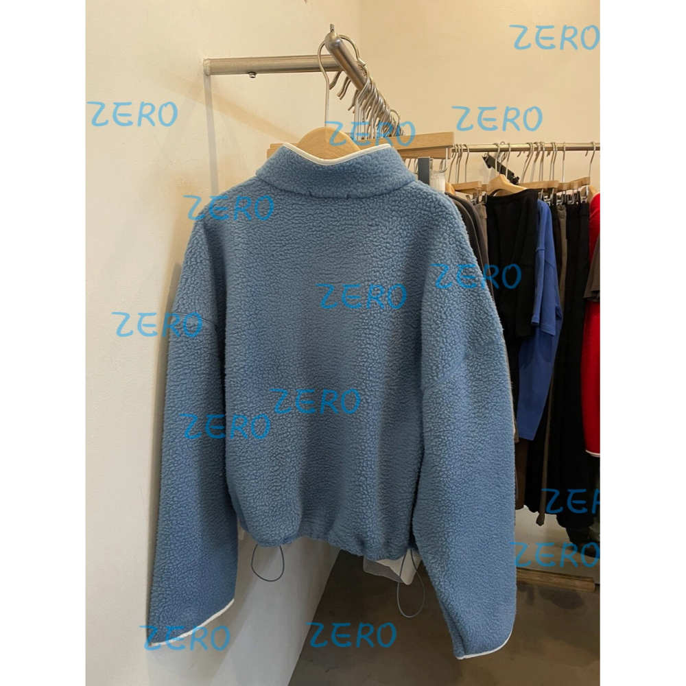 11月沉浸在這個令人愉快的涼意🍂 輕鬆穿出自然立領簡約復古外套-細節圖4