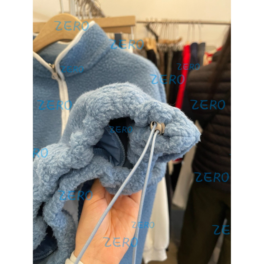 11月沉浸在這個令人愉快的涼意🍂 輕鬆穿出自然立領簡約復古外套-細節圖5