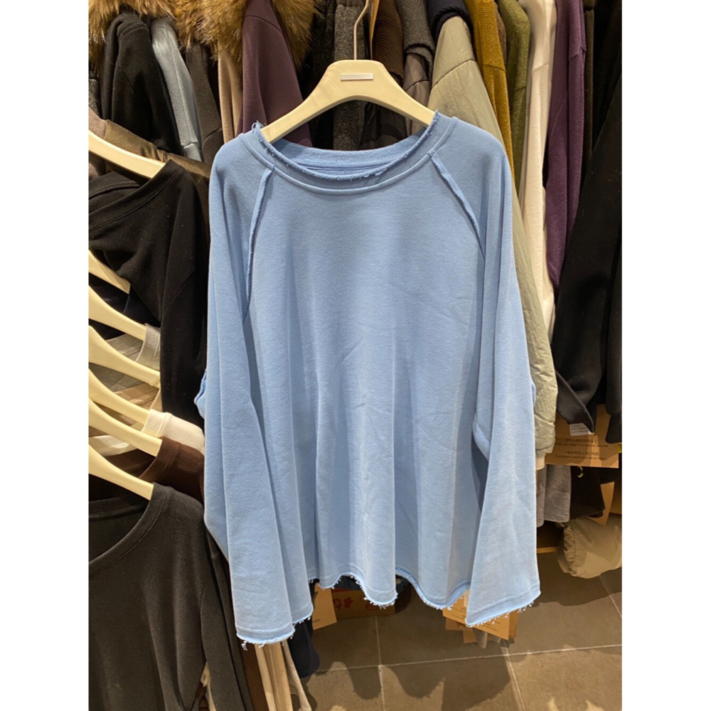 12月零動腦的穿搭公式~陷入選色障礙的時候捲邊寬鬆長tee-細節圖11