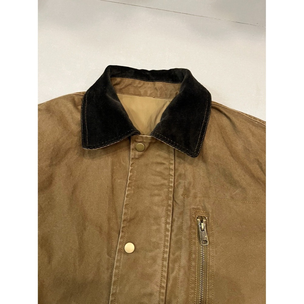 12月零動腦的穿搭公式~水洗牛仔工裝休閒外套-細節圖3