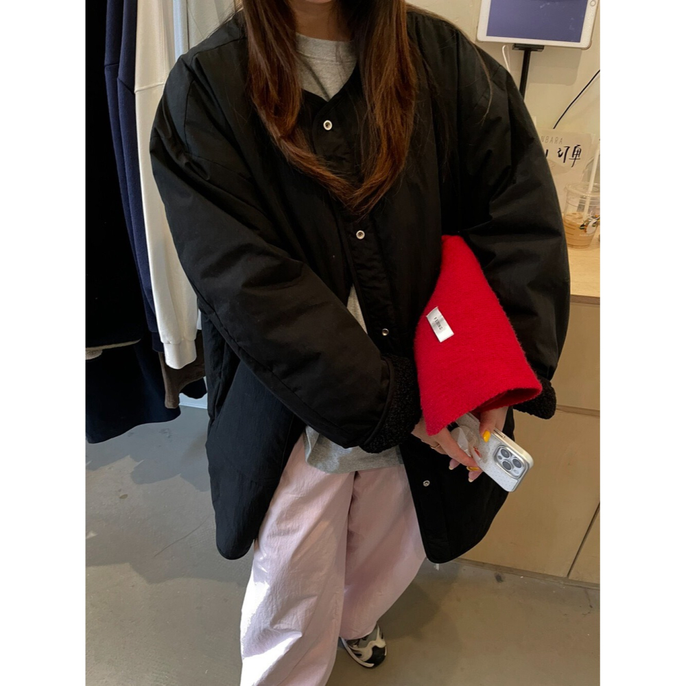 12月零動腦的穿搭公式~時髦雙面2穿寶款收腰休閒外套-細節圖2