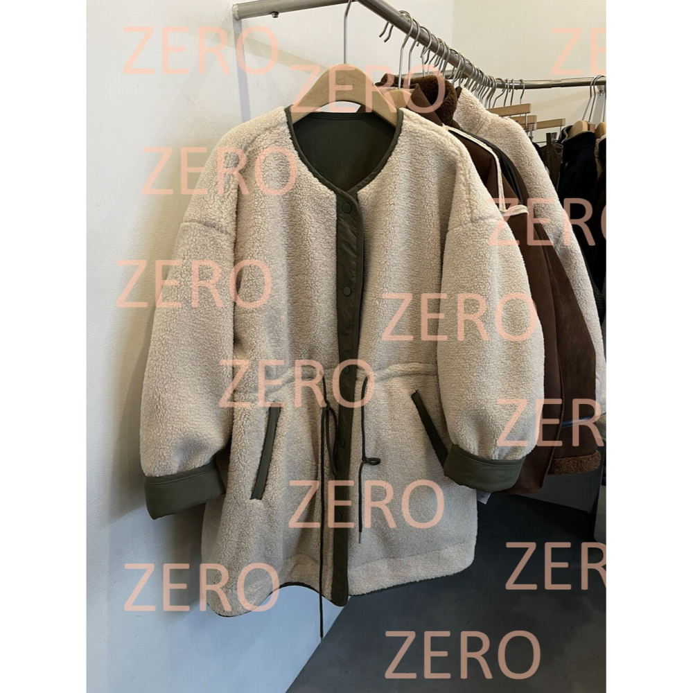 12月零動腦的穿搭公式~時髦雙面2穿寶款收腰休閒外套-細節圖5