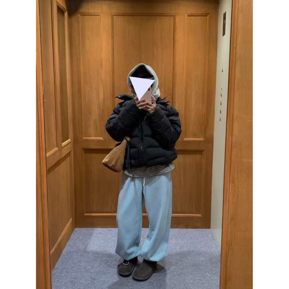 12月零動腦的穿搭公式~全身心都放鬆的舒適感簡約休閒棉褲-細節圖2