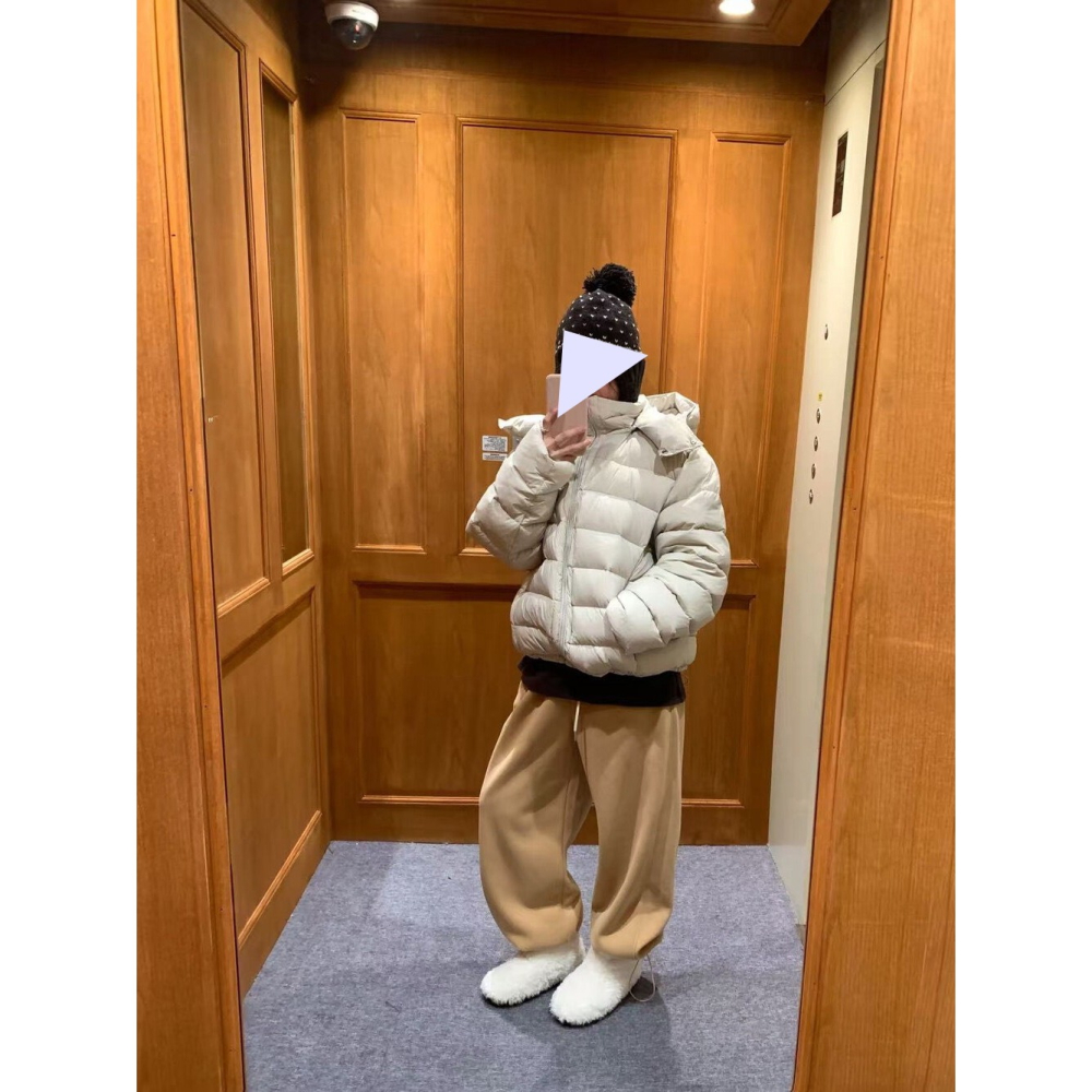 12月零動腦的穿搭公式~全身心都放鬆的舒適感簡約休閒棉褲-細節圖3