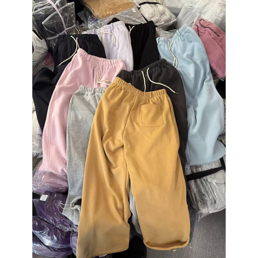 12月零動腦的穿搭公式~全身心都放鬆的舒適感簡約休閒棉褲-細節圖8