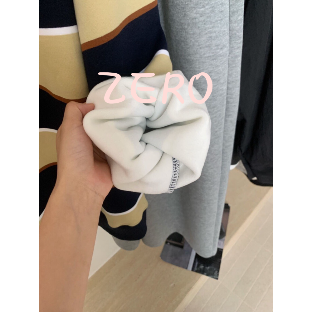 12月零動腦的穿搭公式~新的穿搭靈感撞色條紋長tee-細節圖5