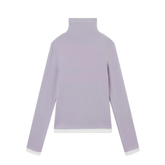 1月日常穿搭零動腦的漂亮好朋友~＂春＂溫柔內搭可以當打底衫假2件撞色tee-細節圖10