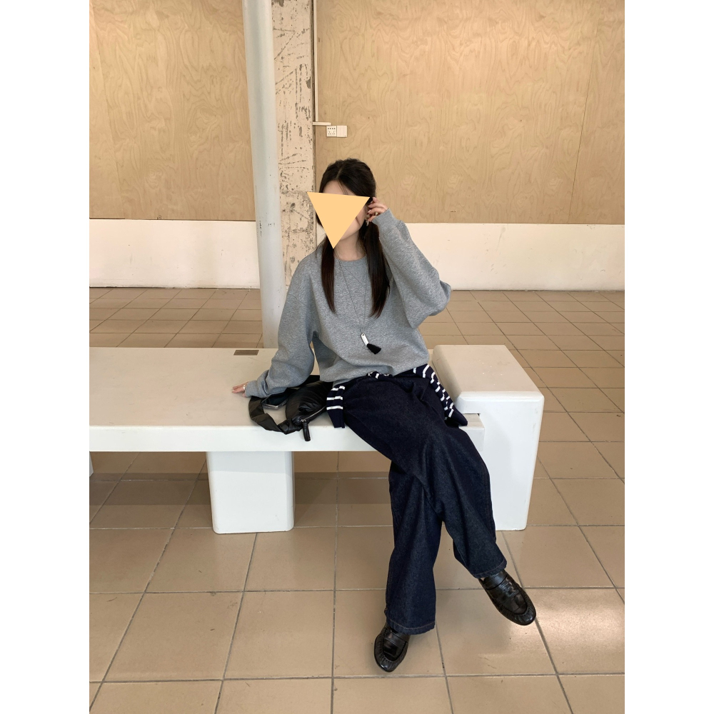 1月日常穿搭零動腦的漂亮好朋友~＂春＂輕鬆搞定一切很簡單基礎長tee-細節圖2