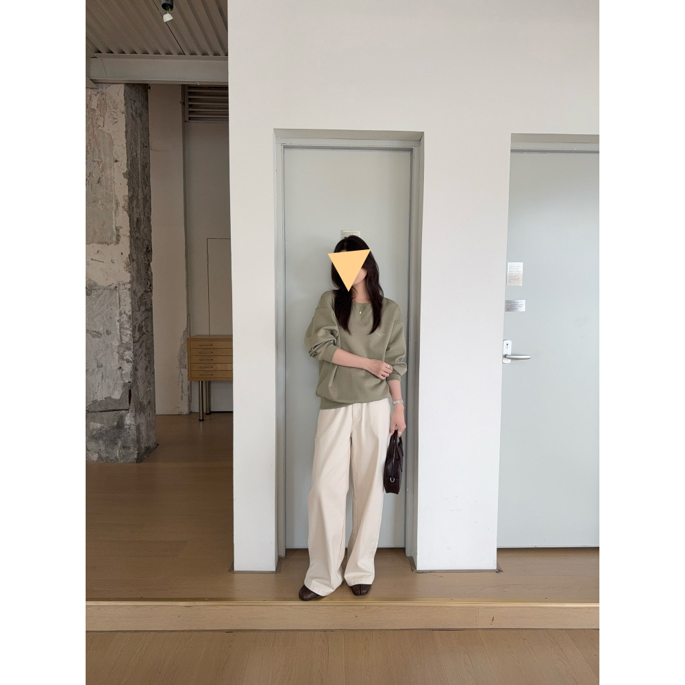 1月日常穿搭零動腦的漂亮好朋友~＂春＂輕鬆搞定一切很簡單基礎長tee-細節圖3