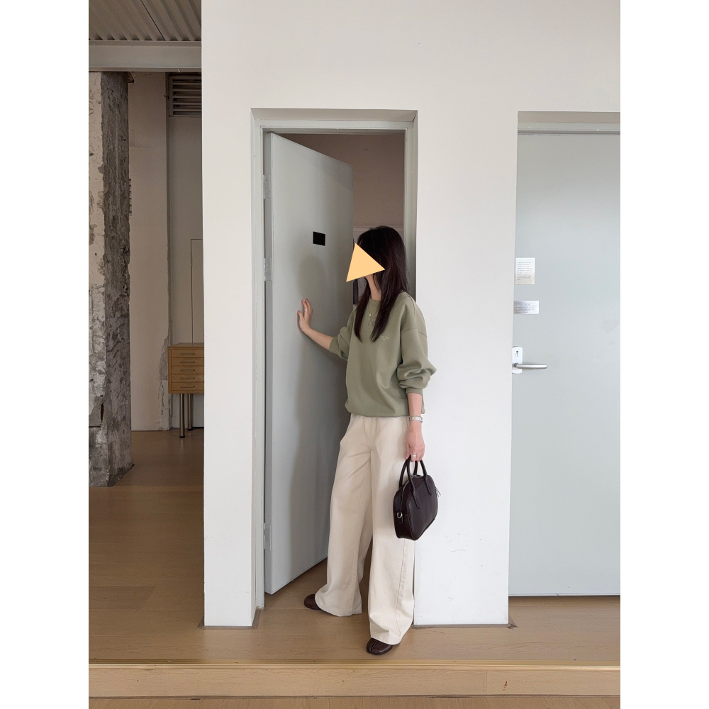 1月日常穿搭零動腦的漂亮好朋友~＂春＂輕鬆搞定一切很簡單基礎長tee-細節圖4