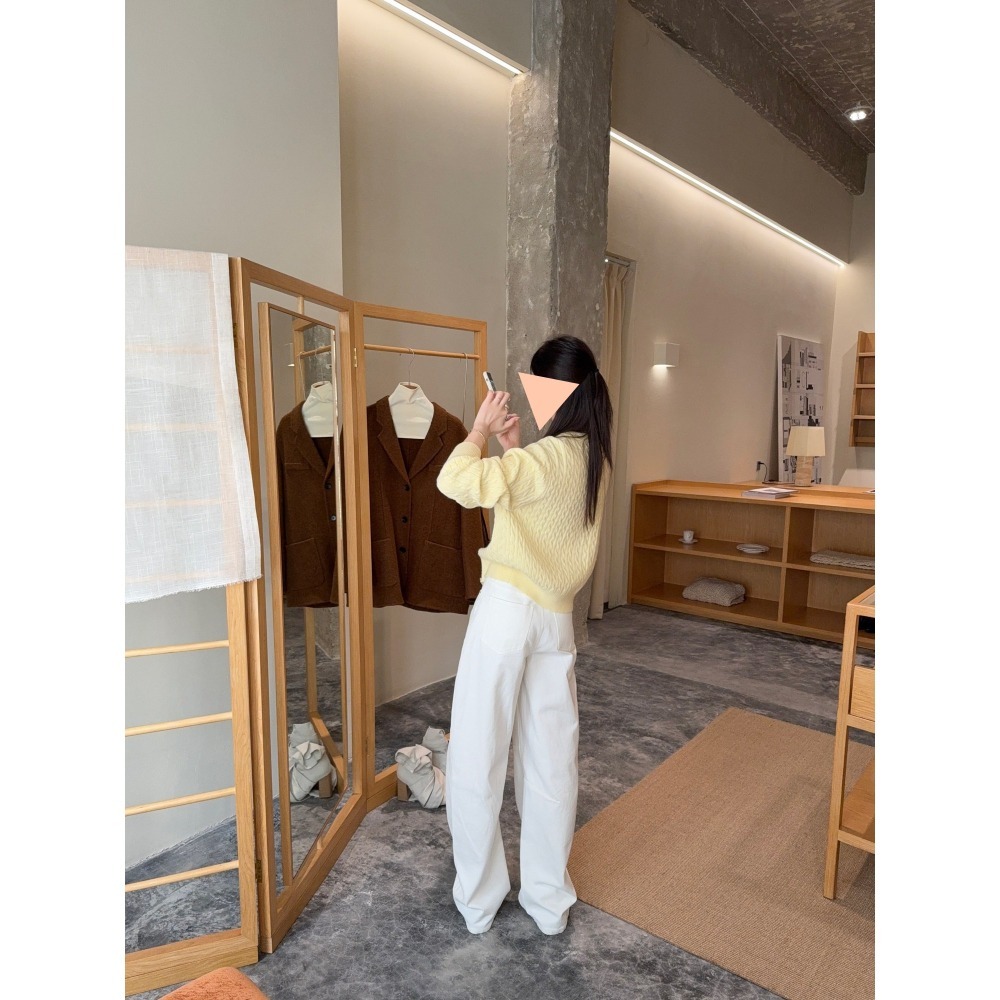 1月日常穿搭零動腦的漂亮好朋友~＂春＂就是一副愜意自在微彎刀休閒褲-細節圖3