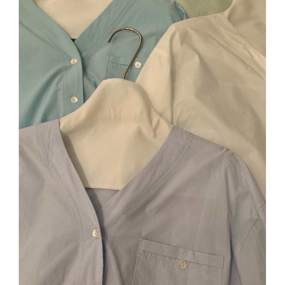 3月早春~經典百搭v領襯衫-細節圖6