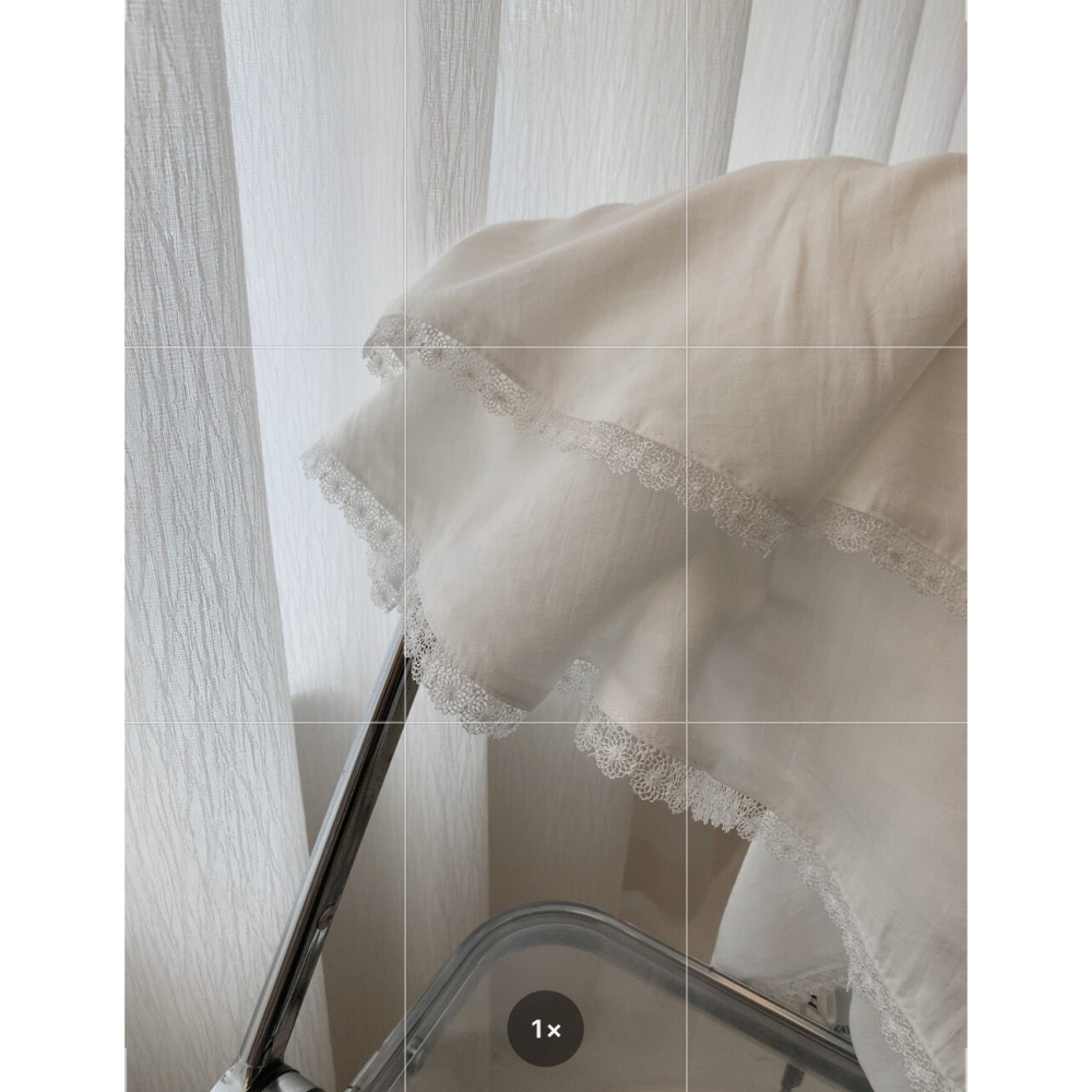 3月早春~清冷鬆弛感荷葉邊吊帶背心+鬆緊寬闊休閒褲-細節圖4