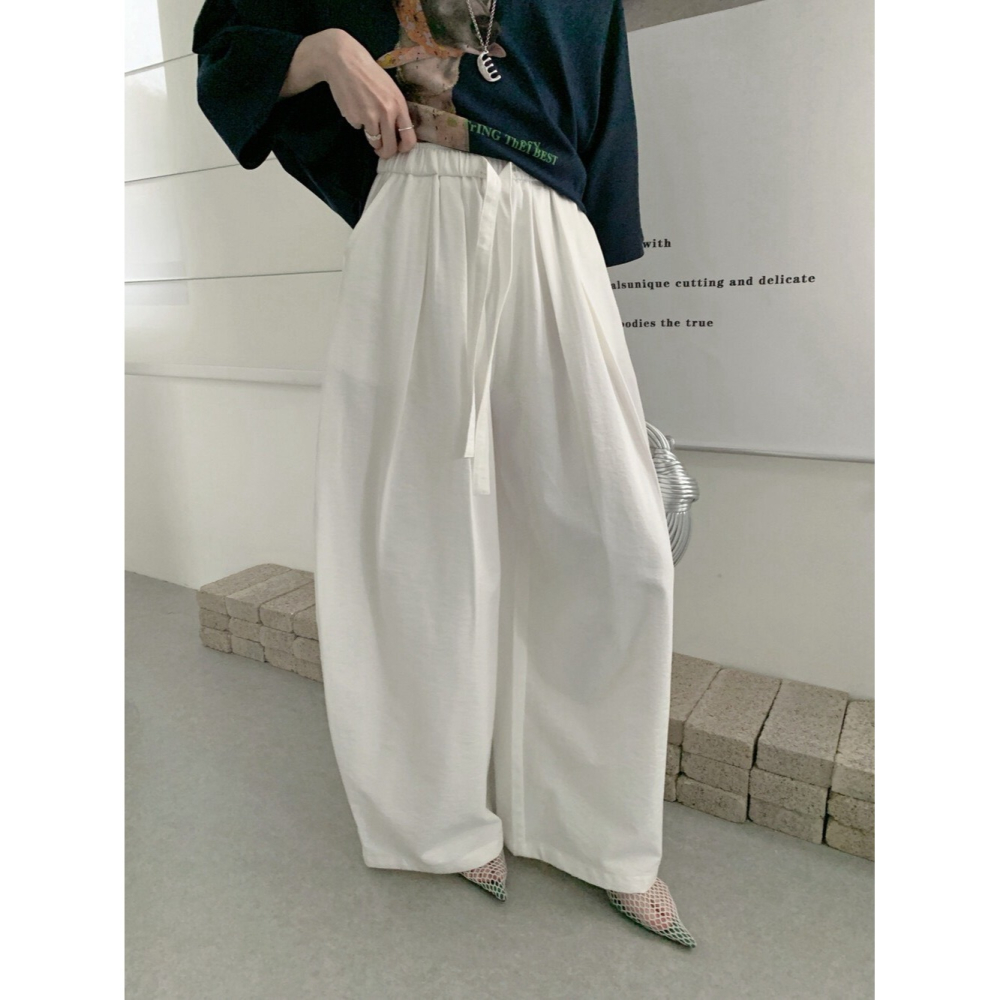 3月早春~很舒服輕鬆穿休閒氣球褲-細節圖2