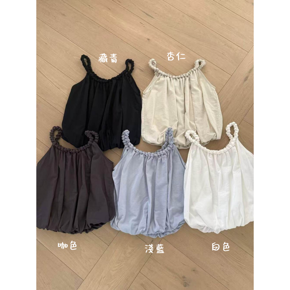 4月遲早要迎接暖春盛夏~有點泰系感花苞背心-細節圖3