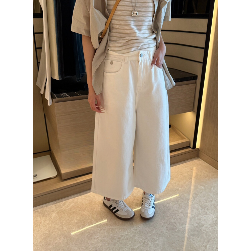 4月遲早要迎接暖春盛夏~小個子必備推薦7~8分牛仔褲-細節圖4