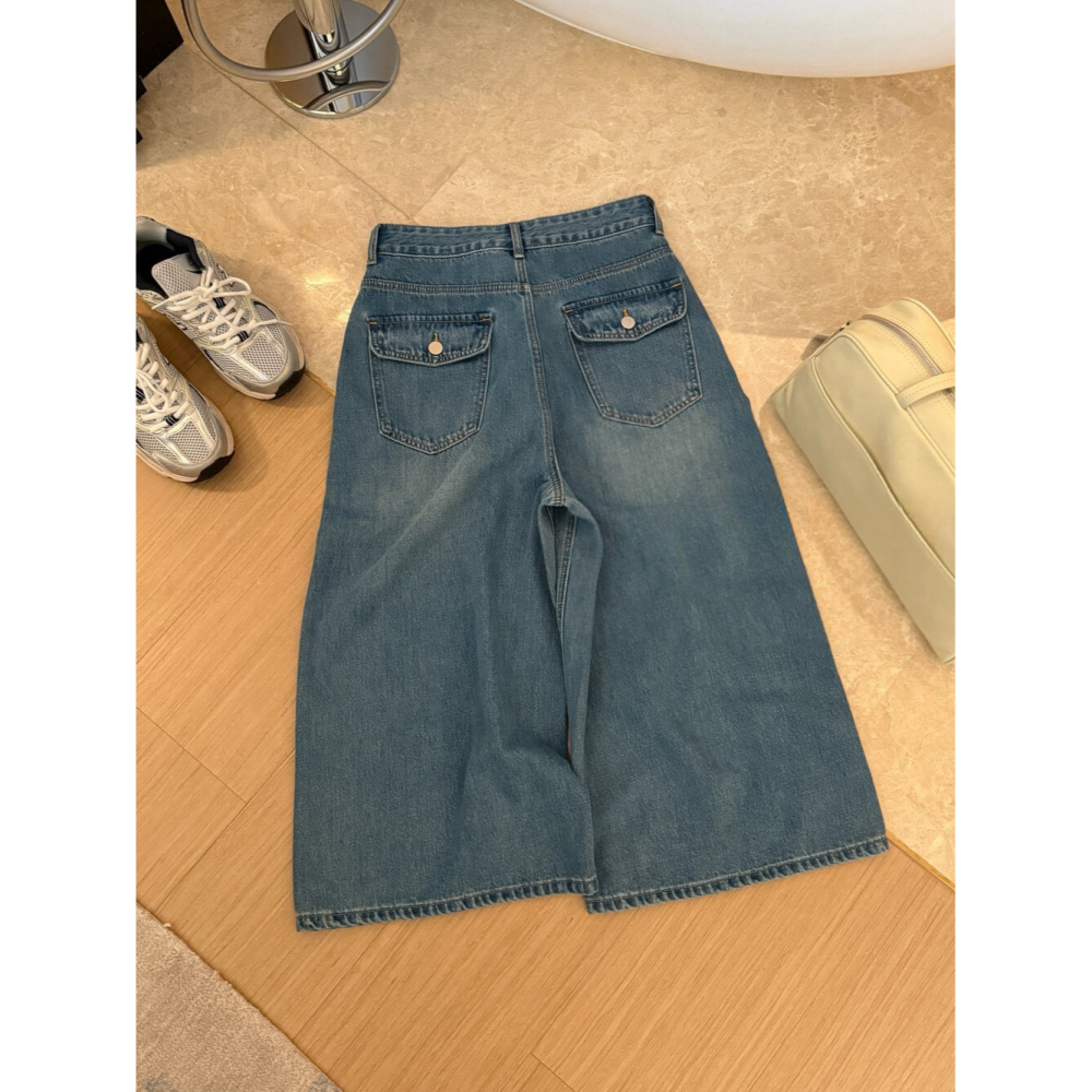 4月遲早要迎接暖春盛夏~小個子必備推薦7~8分牛仔褲-細節圖7