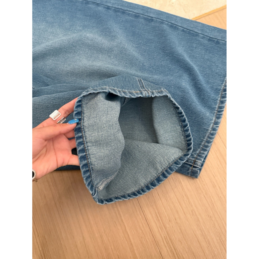 4月遲早要迎接暖春盛夏~小個子必備推薦7~8分牛仔褲-細節圖8