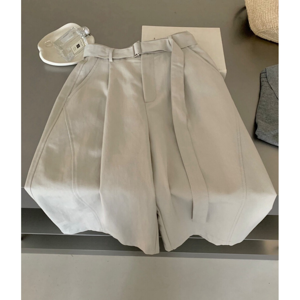 4月遲早要迎接暖春盛夏~百搭慵懶寬鬆7分休閒褲-細節圖6