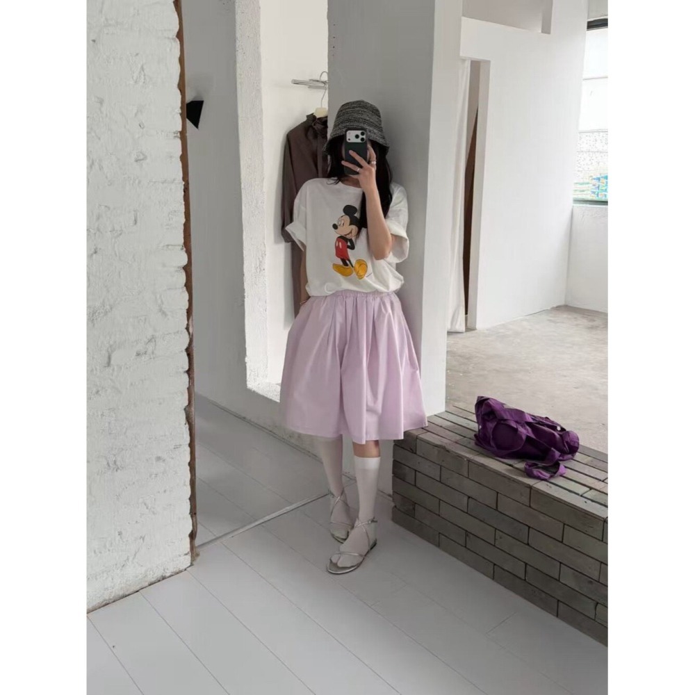 4月遲早要迎接暖春盛夏~卡通印花短T-細節圖4