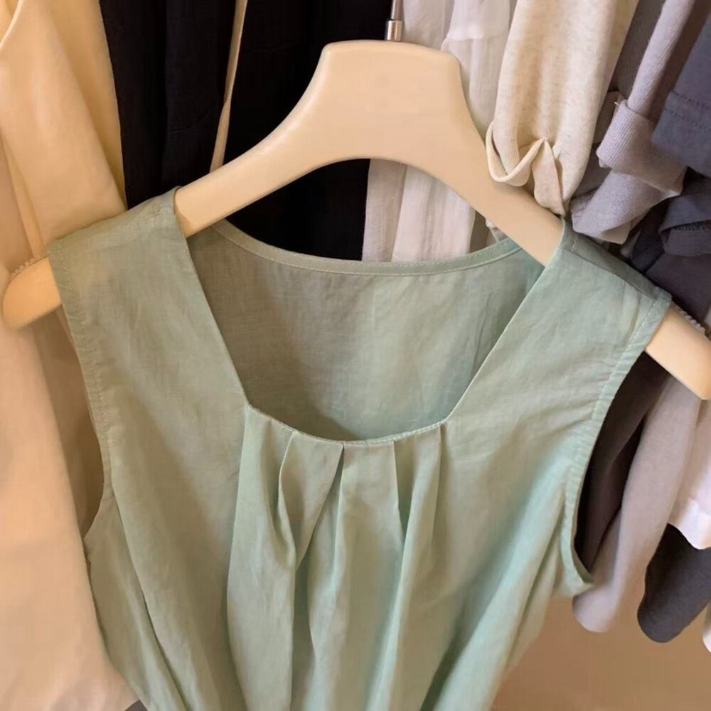 4月遲早要迎接暖春盛夏~每個顏色都好百搭好好看背心-細節圖4