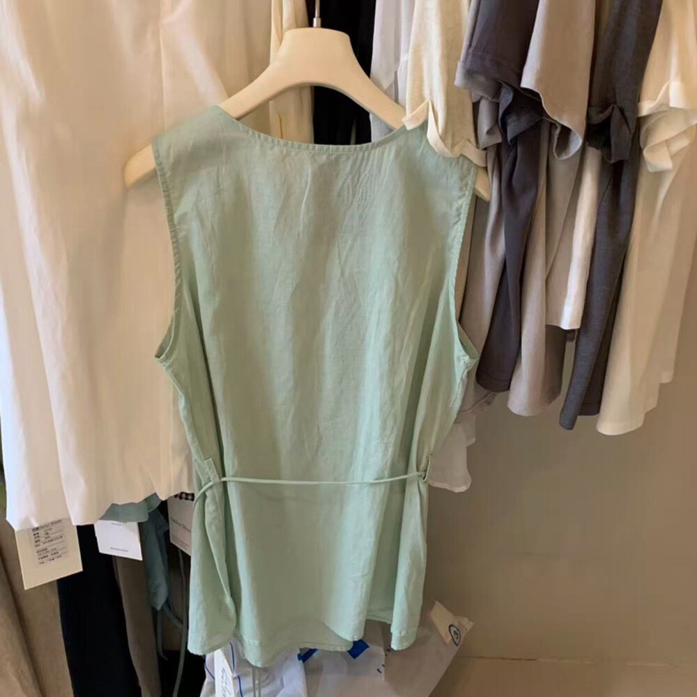 4月遲早要迎接暖春盛夏~每個顏色都好百搭好好看背心-細節圖6