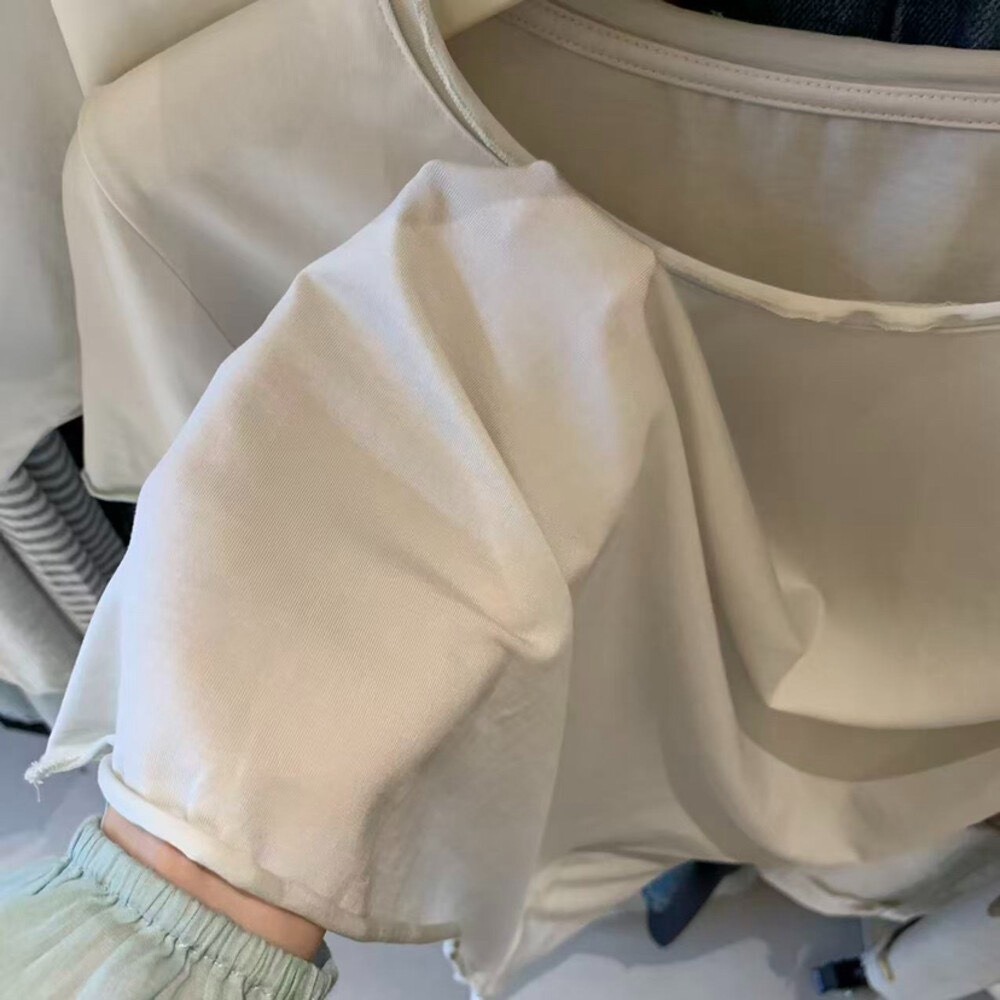 4月遲早要迎接暖春盛夏~舒適簡約撞色兩件套吊帶+短T-細節圖9