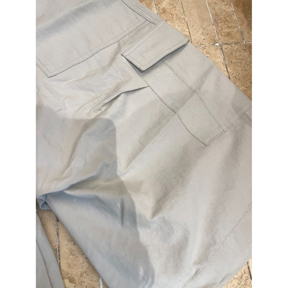 4月遲早要迎接暖春盛夏~口袋工裝7分休閒褲-細節圖8