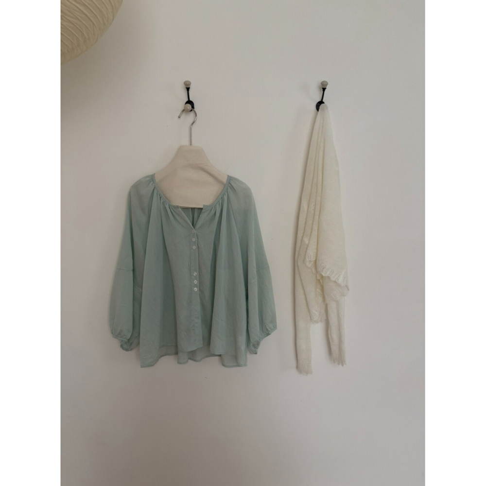 4月遲早要迎接暖春盛夏~法式度假防曬娃娃衫-細節圖6