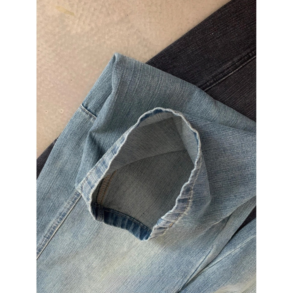 9月~最近找到這條剪裁很神默默被問爆的牛仔褲⋯👖 水洗牛仔褲-細節圖8