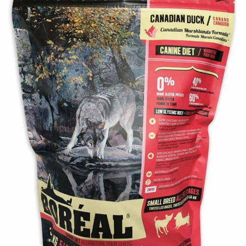 Boreal 波瑞歐 狗飼料 無穀鴨肉全齡犬 小顆粒 WDJ 連年推薦 無穀 低敏 天然糧 犬糧 boreal