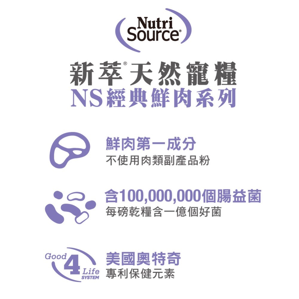 【新萃】NS 貓飼料 無穀全齡貓 珍鮮海味(鱒魚+鮭魚)(護毛挑嘴配方) 低敏 天然糧-細節圖5