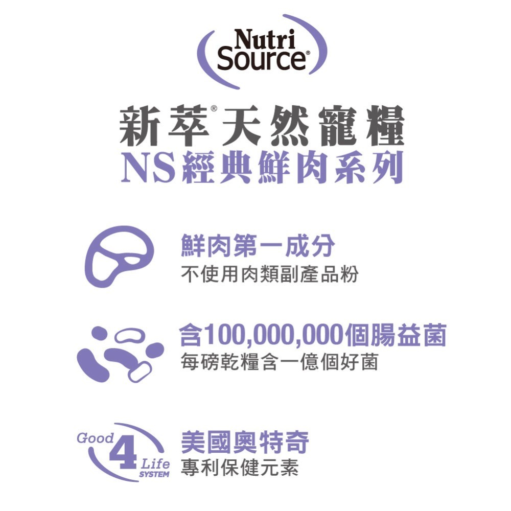 美國 新萃 NS  PV 貓飼料 全品項 綜合賣場 經典鮮肉 單一肉源 全穀 無穀 天然糧 低敏-細節圖3