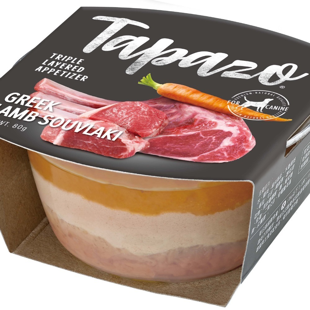 TAPAZO 特百滋 狗罐頭 三層杯 80g 主食罐 雙炫慕斯杯78g 犬罐頭 罐頭 罐罐 犬罐-細節圖3